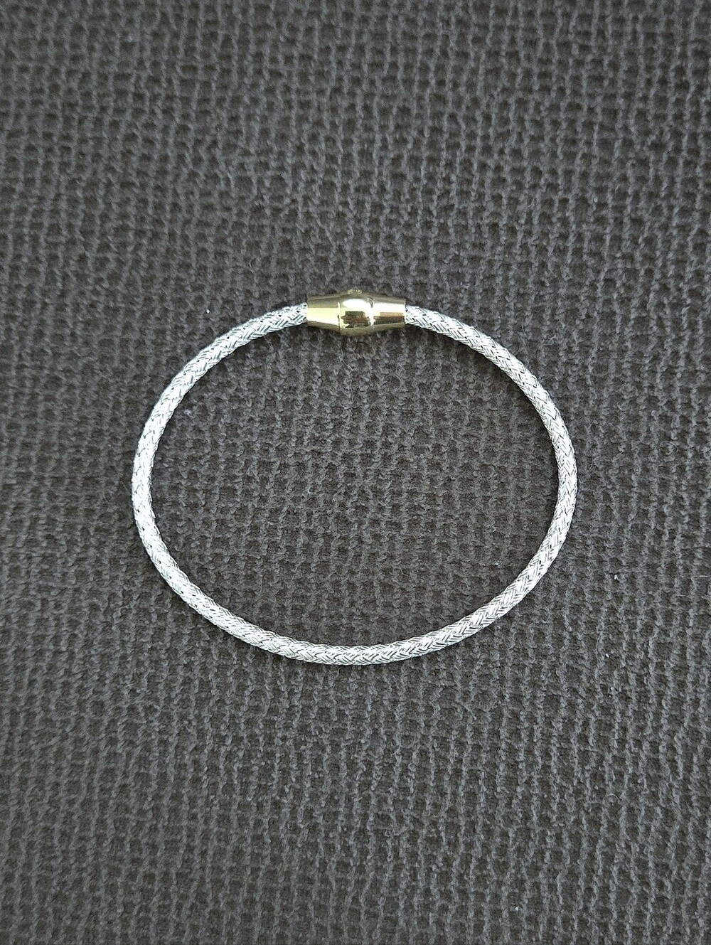 Mia Fiore Silver🤍 Basket🧺 Weave🪢 Magnetic🧲 Clasp Bracelet - NWT